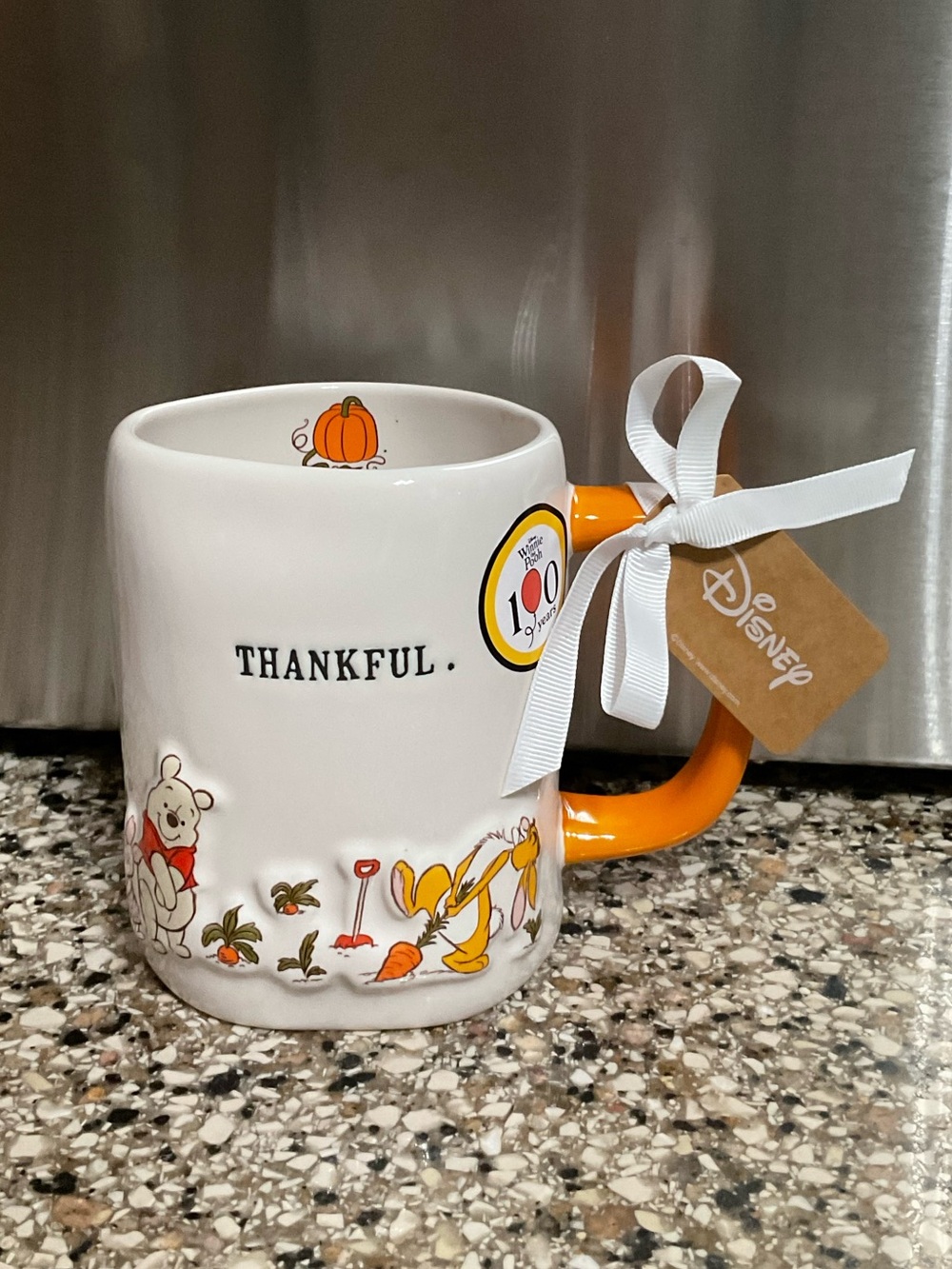 Disney + Rae Dunn Winnie the Pooh “Thankful” Mug